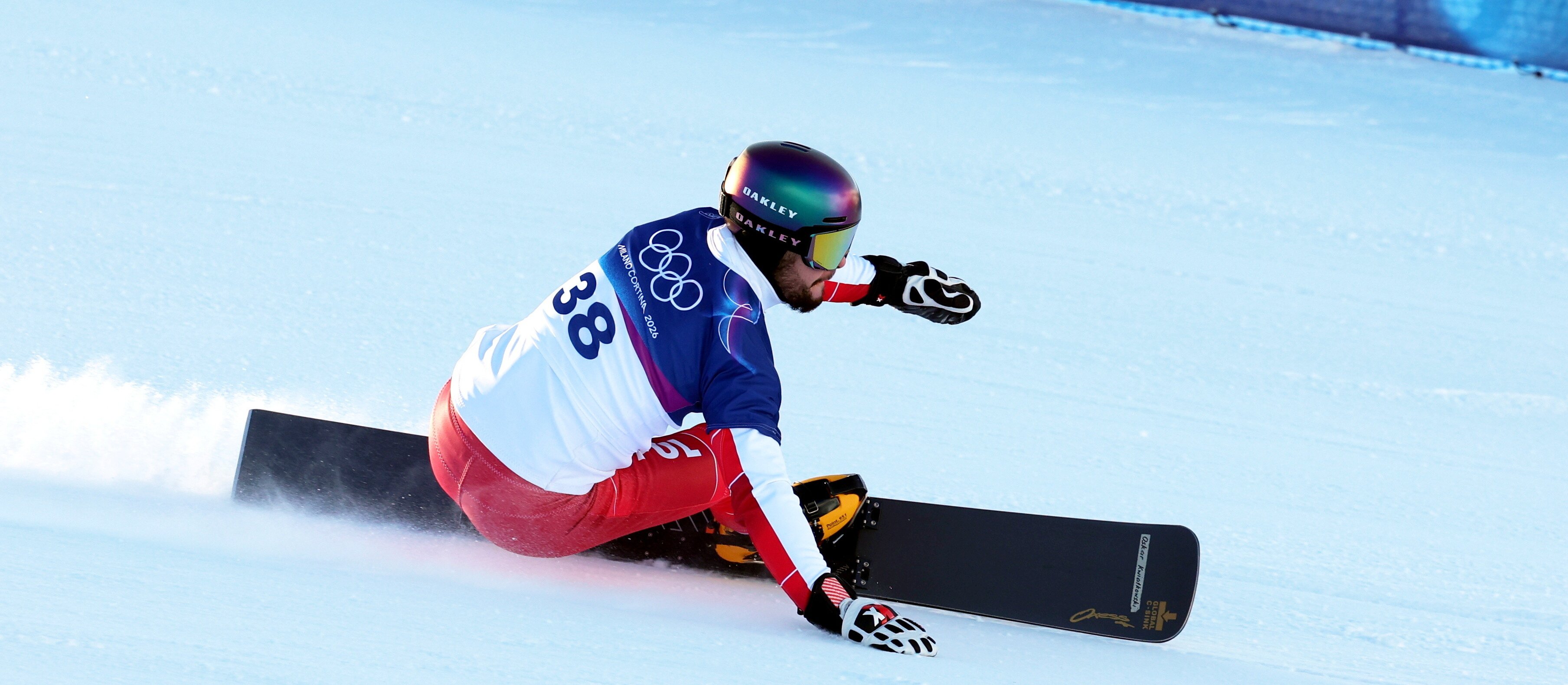 Oskar Kwiatkowski na 28. miejscu w kwalifikacjach slalomu giganta