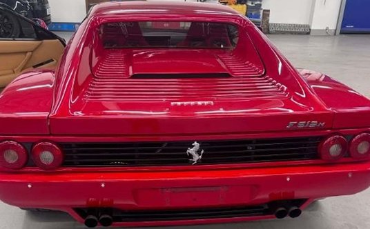 Skradzione Ferrari 512M należało do kierowcy F1 Gerharda Bergera