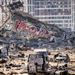 Kto zapłaci za odbudowę? Zbombardowane w marcu centrum handlowe w Kijowie