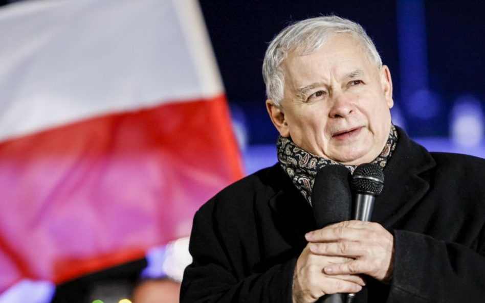 Prezes PiS Jarosław Kaczyński