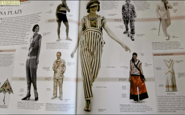 Ilustracje z albumu "Moda. Wielka księga ubiorów i stylów"