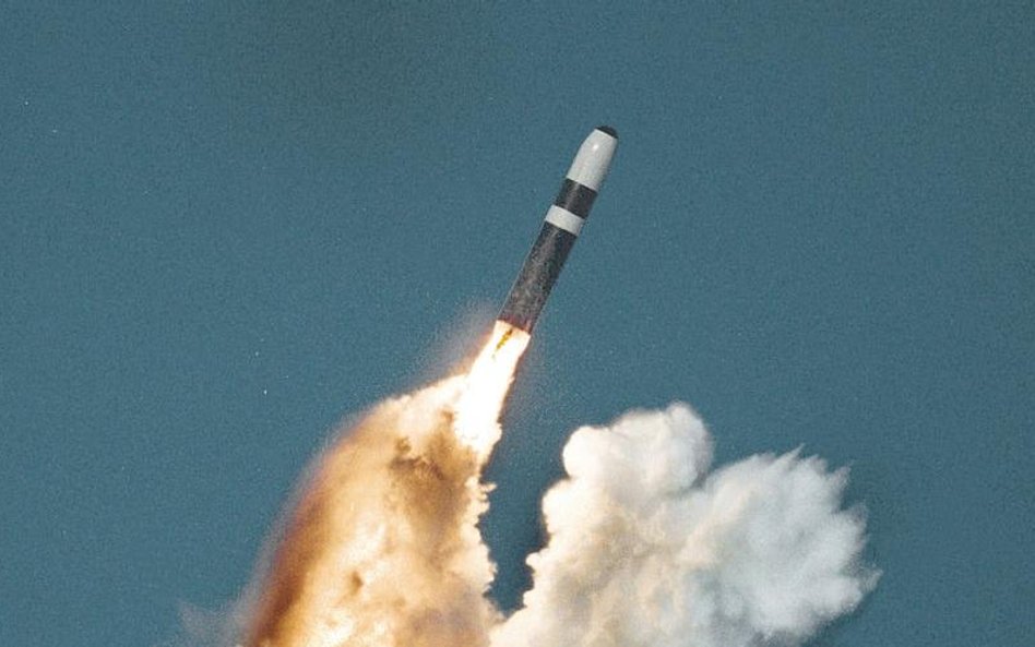 Nieudana próba pocisku Trident u wybrzeży USA?
