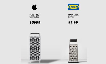 IKEA wyśmiewa nowy produkt Apple. "Przeznaczona do jabłek"