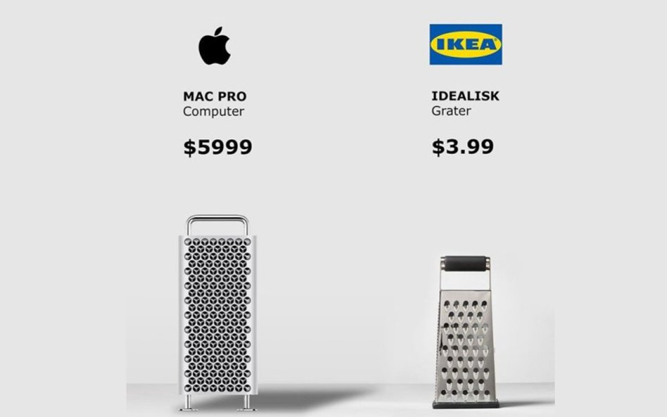 IKEA wyśmiewa nowy produkt Apple. "Przeznaczona do jabłek"