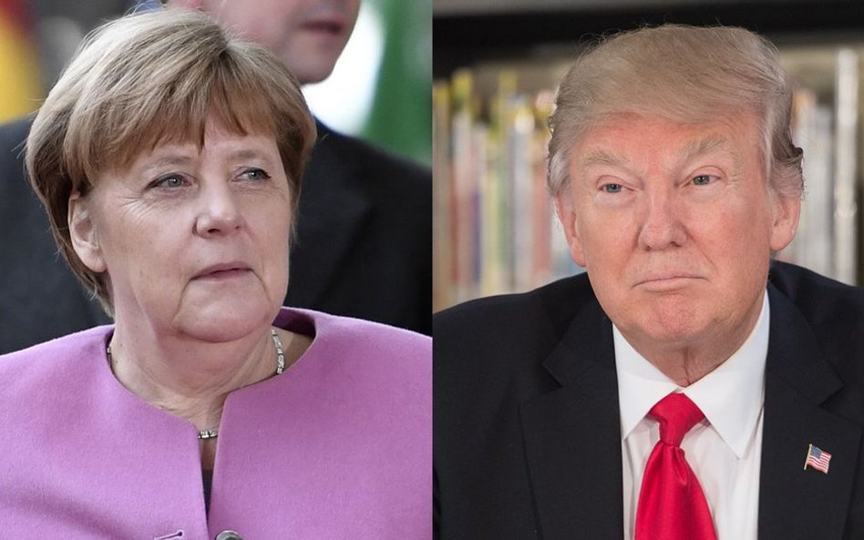 Merkel pojedzie później do Trumpa