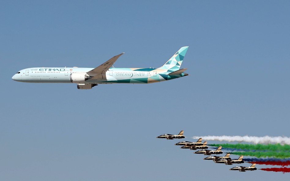 Etihad zajął pierwsze miejsce w rankingu bezpieczeństwa w kategorii tradycyjnych linii lotniczych