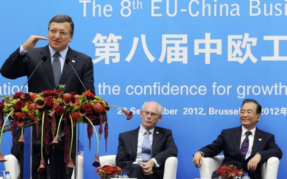 Jose Barroso, Herman Van Rompuy i Wen Jiabao