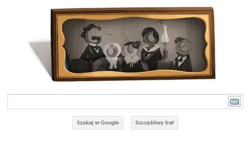 Dzisiaj z okazii urodzin Louis'a Jacques'a Daguerre'a Google przygotował specjalne logo