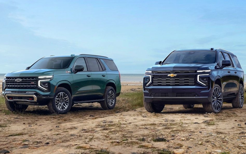 Dwa największe amerykańskie SUV-y: Chevrolet Tahoe i Suburban