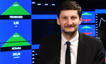 Filip Granek, prezes spółki XTPL, która w środę zadebiutowała na głównym parkiecie GPW.