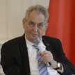 Prezydent Czech Milos Zeman