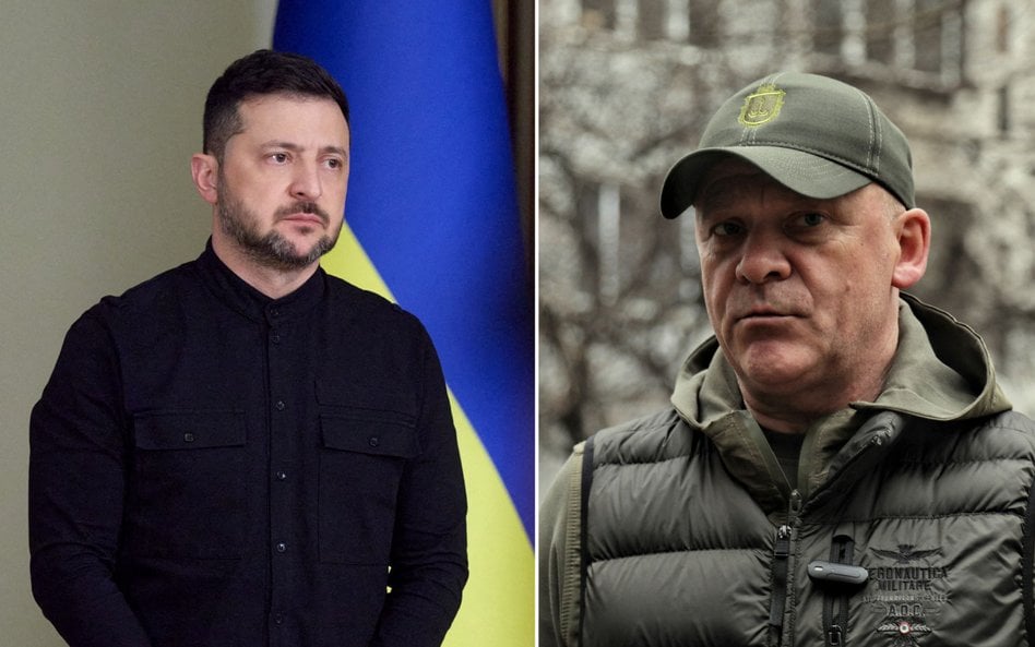 Wołodymyr Zełenski i Hiennadij Truchanow