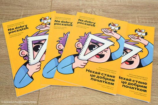 „Na dobry początek” to książka w języku polskim i ukraińskim