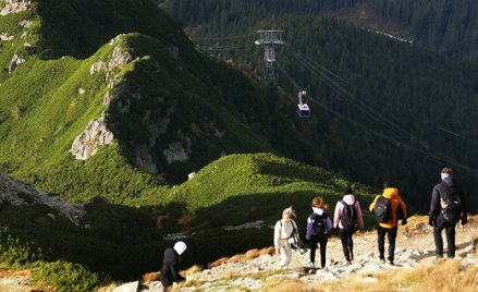 Kapryśna pogoda latem odciągnęła turystów od Bałtyku. Zyskały na tym polskie góry