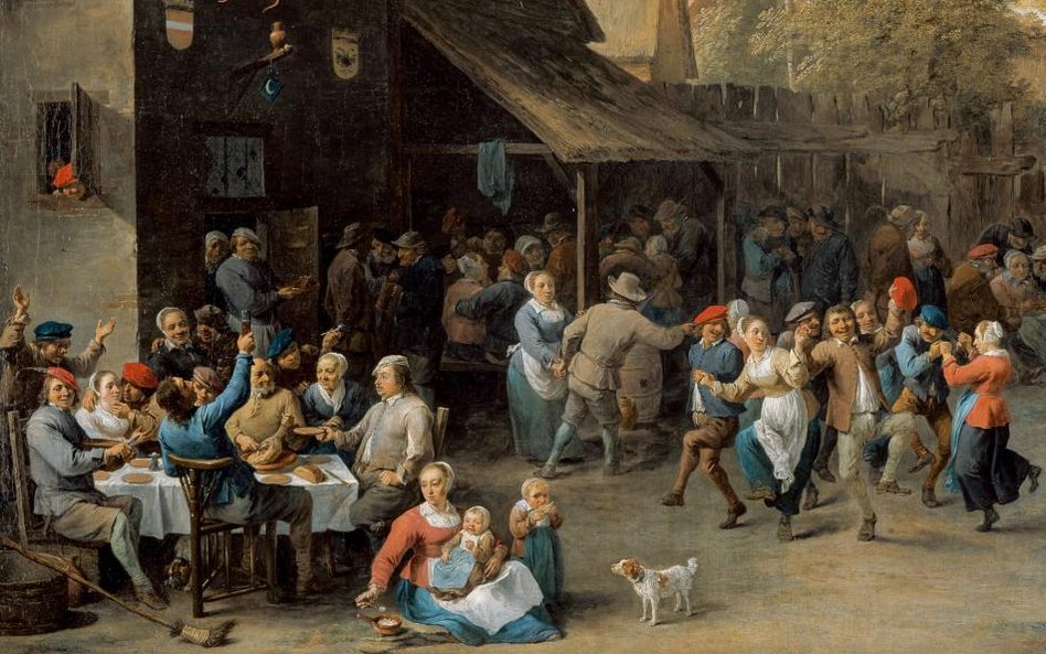 David Teniers Młodszy “Chłopski kiermasz “, ok. 1647