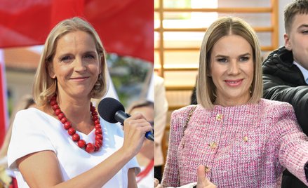 Małgorzata Trzaskowska i Marta Nawrocka