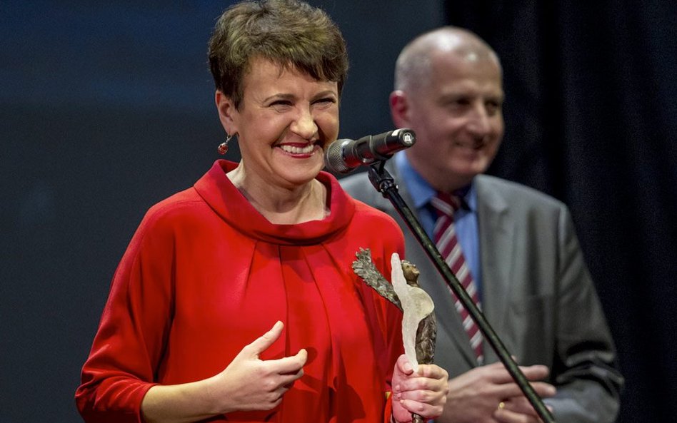 Oksana Zabużko jest m.in. laureatką nagrody Angelusa