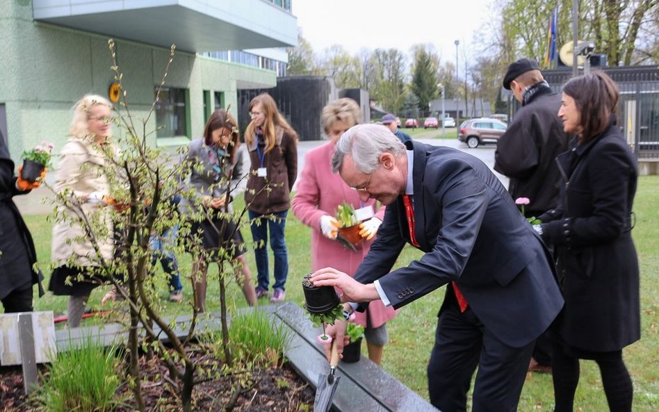 Rozpoczęcie projektu „Ogrody Polsko-Niemieckie” w Parku Skaryszewskim im. Ignacego Paderewskiego w W