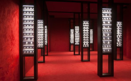 W tej sali wystawiono najcenniejsze eksponaty numizmatyczne, do tej pory przechowywane w sejfach NBP