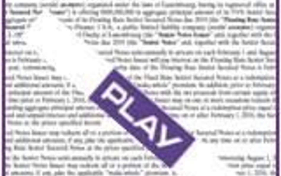 Właściciele mocno zadłużają Play
