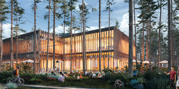 Biblioteka w razie kryzysu zmieni się w schron. Budują nowoczesny obiekt pod Warszawą