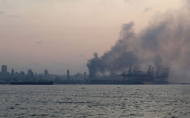 Silny wybuch w Bejrucie. Eksplodowała skonfiskowana saletra amonowa