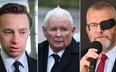 Krzysztof Bosak, Jarosław Kaczyński, Grzegorz Braun