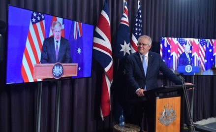 Boris Johndon, Scott Morrison i Joe Biden