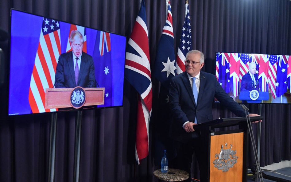 Boris Johndon, Scott Morrison i Joe Biden