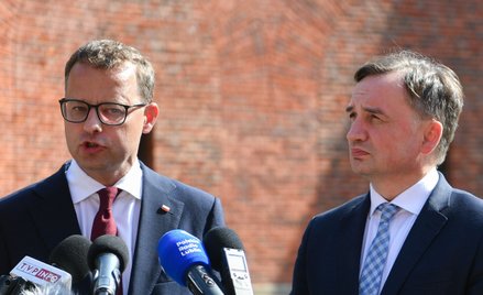 Marcin Romanowski i Zbigniew Ziobro jeszcze przed wyjazdem na Węgry