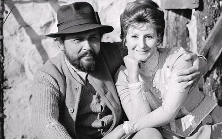 Jadwiga Barańska i Jerzy Bińczycki jako Barbara i Bogumił Niechcicowie w ekranizacji „Nocy i dni” Ma