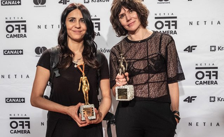 Laureatki festiwalu: Jagoda Szelc i Małgorzata Szumowska