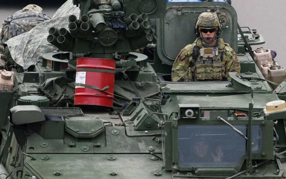 Żołnierze USA w Saksonii. Waszyngton zapowiedział już wycofanie z Niemiec około 5 tys. mundurowych