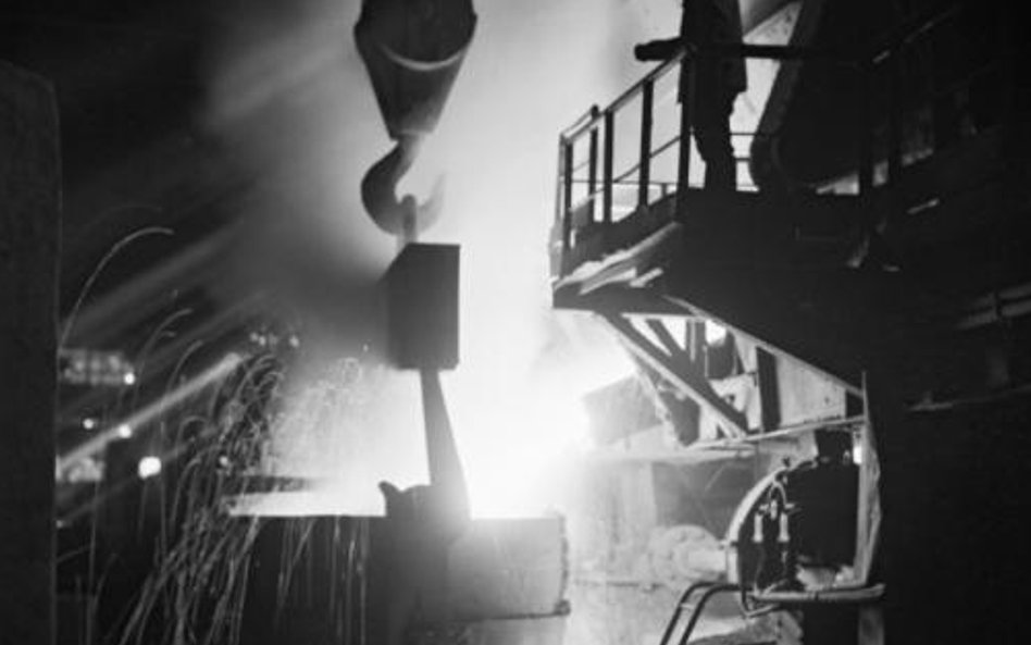 Moskiewski zakład metalurgiczny Sierp i Młot, 1950 r.