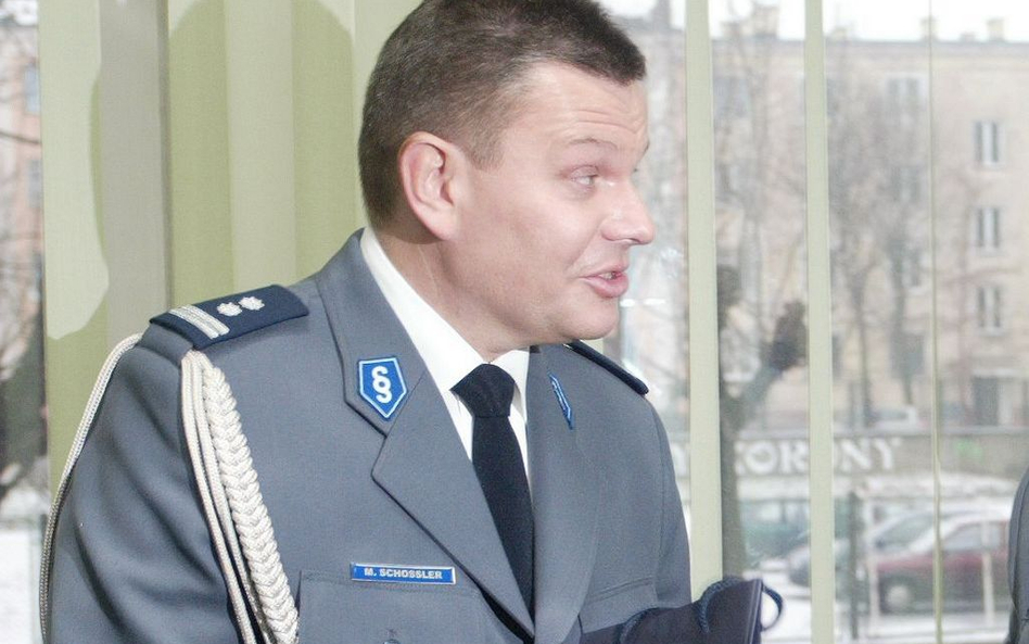 Dymisje w policji. Schossler odwołany