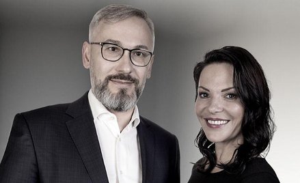 Leszek Rydzewski i Katarzyna Komulainen