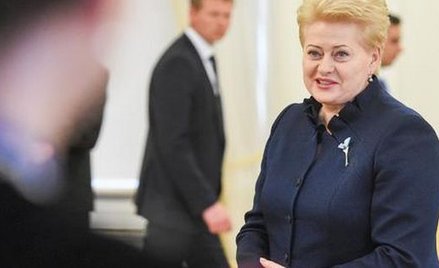 Prezydent Litwy Dalia Grybauskaite