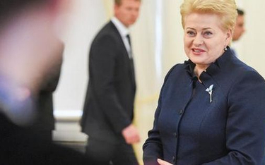 Prezydent Litwy Dalia Grybauskaite