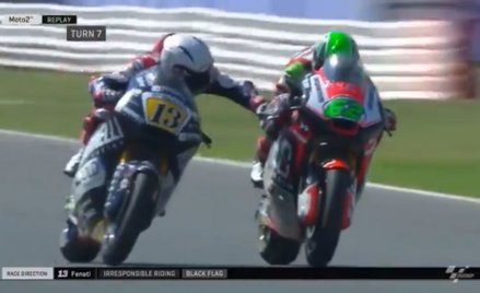 Skandal w Moto2. Celowo wcisnął hamulec w motocyklu rywala