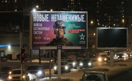 Reklama promująca służbę wojskową rosyjskich sił zbrojnych