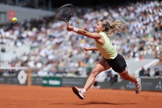 Maja Chwalińska w finale Roland Garros