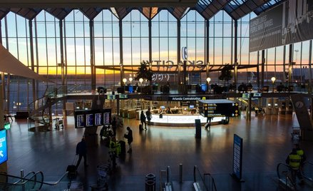Imigrant przyleciał z Etiopii do Szwecji w luku bagażowym