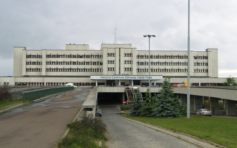 Pożar w Centrum Zdrowia Matki Polki