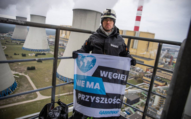 Greenpeace kończy protest w elektrowni Bełchatów