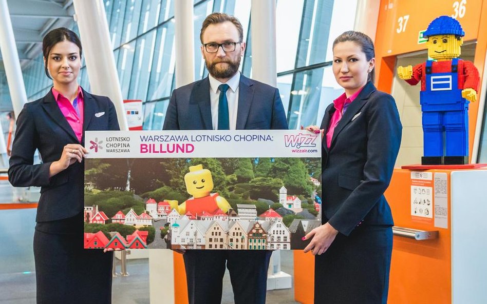 Wizz Air poleciał z Warszawy do Billund