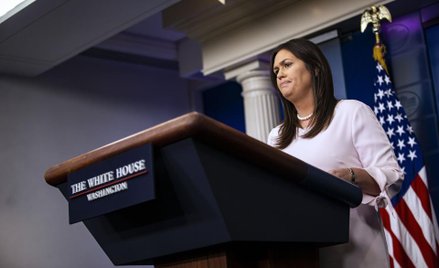 Sarah Huckabee Sanders, sekretarz prasowa Białego Domu