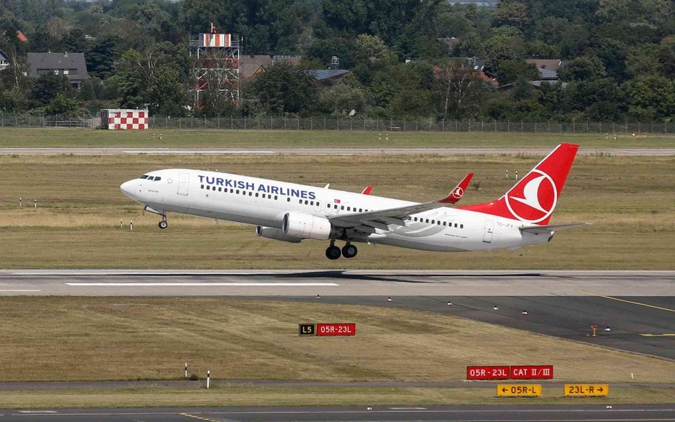 Samolot linii Turkish Airlines