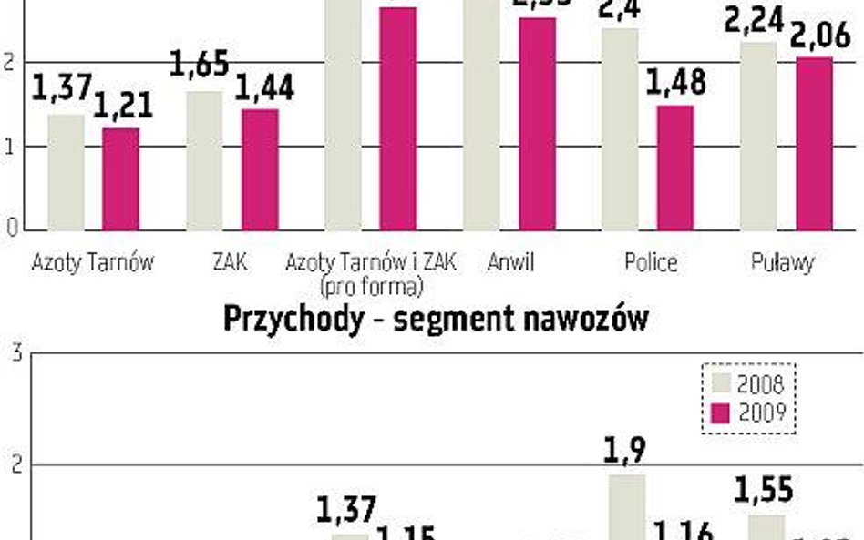 Akcjonariusze Azotów Tarnów chcą przejęcia ZAK