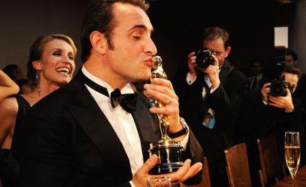 Jean Dujardin z Oscarem