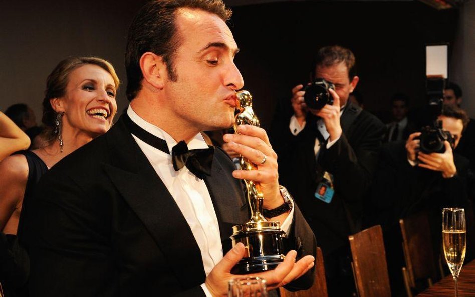 Jean Dujardin z Oscarem